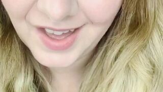 Jodie Lawson   gorgeous lady caresses shaved vagina