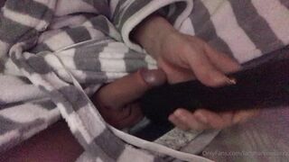 Liberty Harkness  fucks herself in red dildo