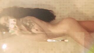 Alice Marques  cute female fucking herself with phallus