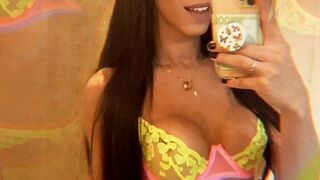 Alice Marques  beautiful chick divinely caresses charms