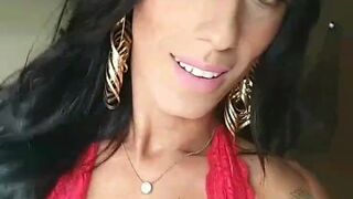 Alice Marques   fiercely jerking off her fat pussy