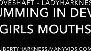 Liberty Harkness  slut with big tits gets naked in  private e