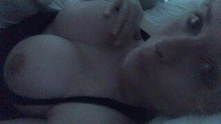 Liberty Harkness  sexy mare caresses her nipples