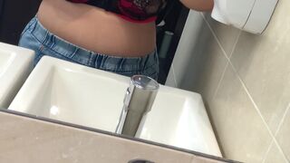 Jodie Lawson   hot slut caresses big tits