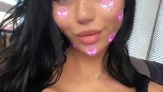 iammery  sweet babe masturbates on the bed