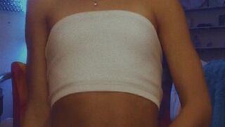 TS Aliyah Rose dancing at the pole