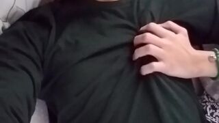 Jojo Hunt luxurious chick caresses lips sex