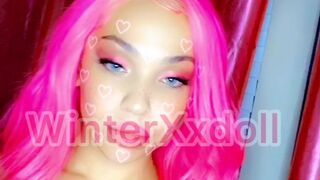 WinterxxDoll beautiful vigorously fingering pussy