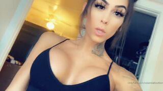 Kendall Vuitton  crazy doll caresses pussy and tits