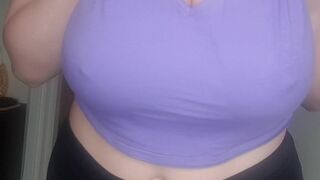 Busty Klara charming babe magically shows her body