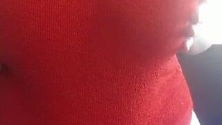 Busty Klara super chicula jerks off