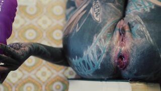 anuskatzz i caressed myself with improvised means