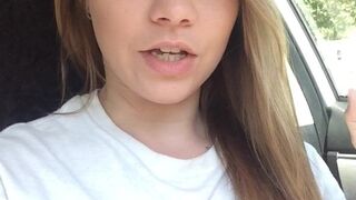 Tinytwat girl in stockings shows juicy ass