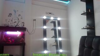 monagreenxx charming slut fucks both holes