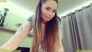 glassi naughty lady shows breasts