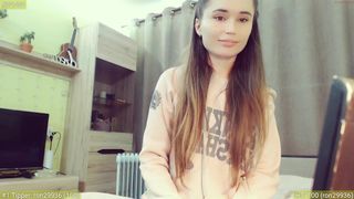 glassi naughty lady shows breasts