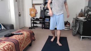 deviantill exquisite slut fucks himself dildo