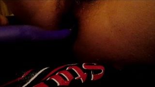 emilybigass dirty chick caresses shaved cunt