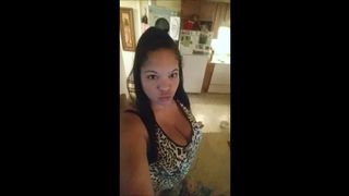 JENNI cute chick strokes the cap