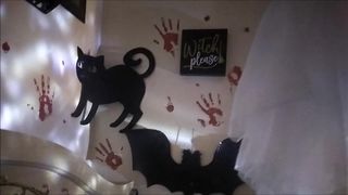 JENNI sweet lady takes off her dress