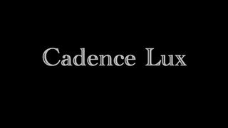 Cadence Lux luxurious prostitute fucks herself in the ass