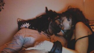 tantraturiya sponge courtesan in the office spoils himself with pleasures