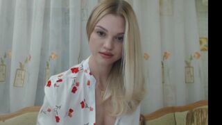 qeensgambit beautiful lady effectively caresses her anus with her fingers.