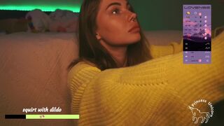 princess_unicorn big breasted slut fucks shaved cunt