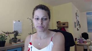 amysmilez wonderful redhead fucks herself with a phallus