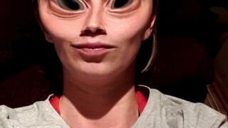 katy hartlova busty babe gently caresses her pussy