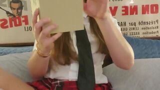 akadanidaniels wild confused jumps on sex toy