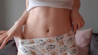 Love Lilah girls ardent slut licks dildo