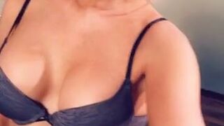 Kayleigh Coxx aka kayleighcoxx84 hot chick caresses big ass