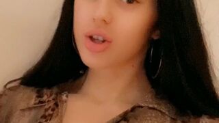 Mistress Karina naked beauty in the kitchen