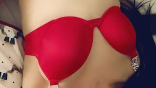 Mistress Karina cute blonde is saturated with revelations with dildo