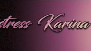 Mistress Karina whore charms with its shapes