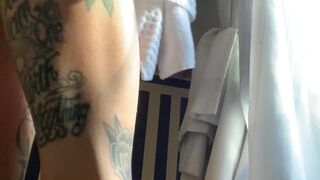 Megan Inky aka inky real seductive babe masturbates shaved cunt