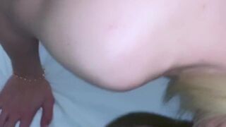 Lara Gabi aka gabrielalara Wicked chick sucks off a fat dick