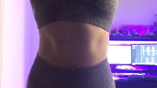 Elise Laurenne graceful slut dancing in stockings