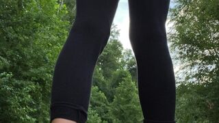 Ashley Danielle bitch with huge booty caresses hairy cunt