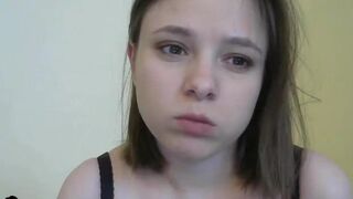 Em me ( Emmili )  gorgeous chick fucks pussy with phallus