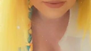 thegoldengoddes small nipple masturbating pussy sex toy