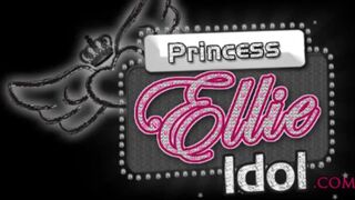 Ellie Idol gorgeous bitch dancing striptease