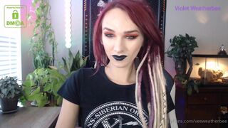 Violet Weatherbee blissful quit performed private with a toy