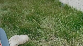 Lilu Moon sexy slut caresses sex lips