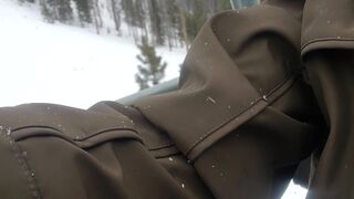 Dollywinks naughty fat lady is fondling saggy boobs