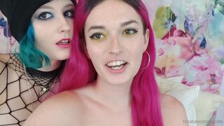 Natalie Stone adorable cam girl pulls clit