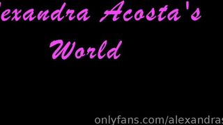 Alexandra Acosta ardent confused jumps on the dick