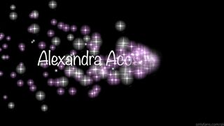 Alexandra Acosta brilliant bitch jerks both holes