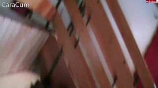 CaraCum MyDirtyHobby captivating dancing in a skirt and undressing